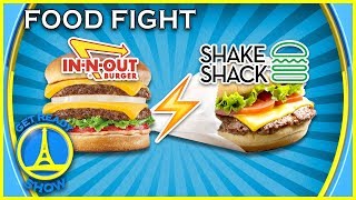 SHAKE SHACK VS INNOUT BURGER QUI VA GAGNER   GET READY SHOW 97 [upl. by Nuhsar22]