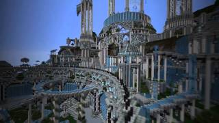 Minecraft Cinematic  The City of Adamantis [upl. by Ginevra]