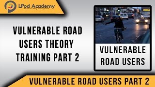 Driving Theory Test Questions and Answers 2020  Vulnerable Road Users  Part 2 [upl. by Aicnelav]