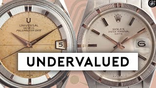 4 UNDERVALUED Watches from Top Watch Brands Rolex Audemars Piguet amp More [upl. by Nihahs]