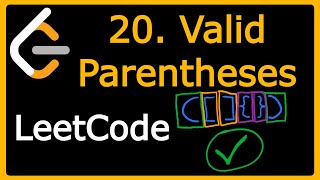 20 Valid Parentheses  LeetCode  Español  Python [upl. by Nance]