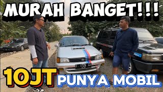 Lapak Mobil Bekas Murah Harga Motor Budget Belasan Juta Bisa Punya Mobil Kijang Starlet Asik [upl. by Aniratac]