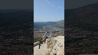 Fortica Mostar bosnia reels travel video dji mostar fortica [upl. by Erv]