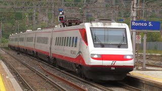 Treni pomeridiani e serali in transito sulla succursale dei giovi [upl. by Tuppeny]