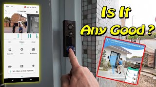 XTU J10 Doorbell Camera  Unboxing  Set Up  App Test Review [upl. by Nive159]