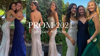 PROM 2021 vlog  grwm [upl. by Attenev]