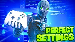 NEW BEST Controller SETTINGS  Sensitivity Guide Tutorial Fortnite Settings Explained [upl. by Waxler]