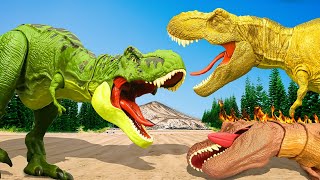 New Hollywood Movie 2024 Dinosaur Attack  Trex Vs Anaconda  Jurassic Park Dinosaur [upl. by Hudson]