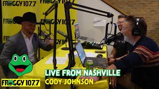 CODY JOHNSON Live From Music Row in Nashville during CMA Week [upl. by Cynthia]