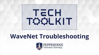 Tech Toolkit  WaveNet Troubleshooting [upl. by Ab]