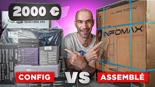 Défi à 2000€  Config PC vs PC Assemblé Infomax [upl. by Sana]