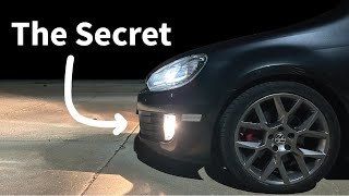 How to Turn on VW Fog Lights  Volkswagen GolfPoloJettaPassatTiguanGTIGLI [upl. by Verla615]