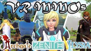 Most Promising Upcoming VR MMORPGs Zenith VR  Archgate  Elysium  Ilysia [upl. by Ecilegna]