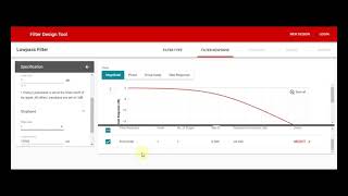 Active Low Pass Filter Design  Filter Design Tool [upl. by Aneis931]