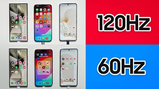 120Hz vs 60Hz Samsung S24 Ultra vs iPhone 15 Pro Max vs Pixel 8 Pro EXTREME Battery Drain Test [upl. by Eittap]