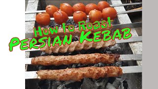 How to Roast Persian Kebab Easy Tricks to have a Perfect Juicy Yummy Kabab  Toots teens Video [upl. by Ashlie492]