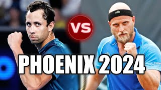 Denis Kudla vs Daniel Elahi Galan PHOENIX 2024 Highlights [upl. by Siuqram]