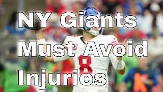 Are Injuries the Reason the Giants Let Dynamic Players Go [upl. by Nova610]