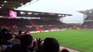 Stoke City  Oh When the Reds vs Leeds United [upl. by Dyrrej494]