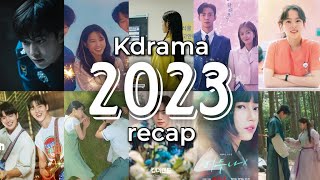 Kdrama 2023 recap [upl. by Gomer]