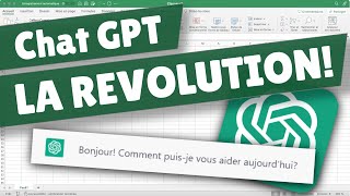 Comment utiliser CHAT GPT pour devenir un expert EXCEL [upl. by Elinet]