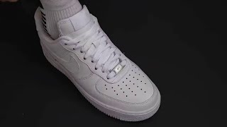 How to hide your shoe laces Air force 1 [upl. by Bornie]