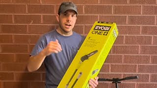 Oil free Ryobi Pole Saw  Worth it 129 [upl. by Babara839]