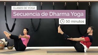 Secuencia Dharma Yoga 1  Introducción para todos los niveles 55 minutos [upl. by Jessabell101]