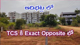 400 గజాలు  Ready to Construct Residential Plot for Sale in Adibatla  Exact Opposite to TCS [upl. by Aurel]