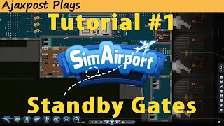 SimAirport  Understanding Standby Gates  Tutorial 1 [upl. by Sarine99]