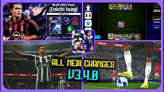 ALL 10 EXCITING NEW CHANGES IN eFOOTBALL v340🔥🔥🔥 DOMINATE THE GAME [upl. by Hetty]