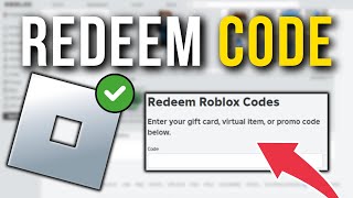 How To Redeem A Roblox Gift Card  Full Tutorial [upl. by Zil]