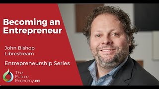 Becoming an Entrepreneur  John Bishop Librestream [upl. by Lette]