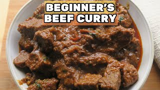 Best Indian BEEF CURRY for beginners EASY BEEF CURRY RECIPE [upl. by Debarath]