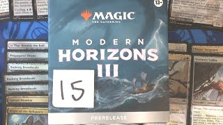 Prerelease Kit 15  Modern Horizons 3 MH3 mh3 modernhorizons3 sealed [upl. by Llerahs]