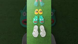 Super cool Frog sandals 🐸🐸 Duck sandals 🦆🦆 excellent video viral shorts trending [upl. by Stilu]