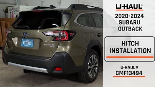 20202024 Subaru Outback  UHaul Trailer Hitch Installation  CMF13494 [upl. by Onailerua]