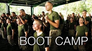 US Marines Boot Camp  Parris Island Recruit Training [upl. by Gaye307]