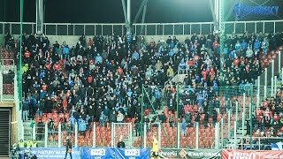 Kibice Ruchu Chorzów na otwarciu stadionu Widzewa 18032017 r [upl. by Maon]