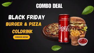 Black Friday combo deal  Canva food animation motiongraphics aftereffects [upl. by Aenel559]