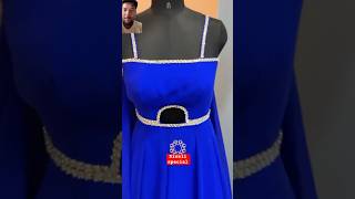 Diwali special outfit 😍 premium designer suite fashion gown dress partywear designeroutfit [upl. by Ahsinelg]