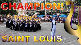 Saint Louis University Marching Band CHAMPION  JUDGES VIEW Pagalingan 2024 Polo Valenzuela Fiesta [upl. by Dulcy]