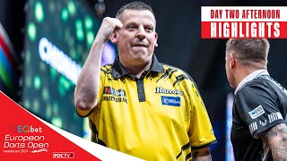 COMEBACK COMPLETE ✅  Day Two Afternoon Highlights  2024 European Darts Open [upl. by Yelnahs]