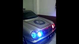 Installasi Whelen VertexMercedes Benz E320 W210 Ko Iwan NECI 03 Official Car [upl. by Franza]