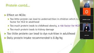 Nutrients as Risk Factors For Non Communicable Diseases Dr Folu Olatona University of Lagos [upl. by Bor893]