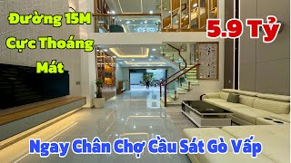 Mở bán khu nhà giàu 200 căn tại Nguyễn Văn Quá quận 12 đường 15M cực thoáng  giá rẻ 59 tỷ [upl. by Vidovic331]