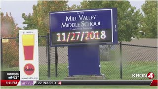 Mill Valley Middle School evacuated due to bomb threat [upl. by Sosanna]