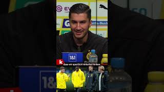 Sahin vor Duell mit Leipzig quotHinken sportlich hinterherquot shorts [upl. by Iturk]