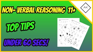 Top Tips to Improve NonVerbal Reasoning 11  Grammar School Test Tips [upl. by Noyes]