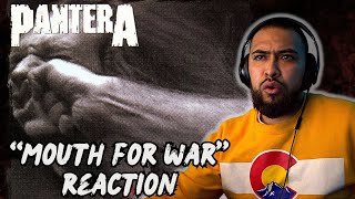 DIMEBAG IS INSANE Pantera  Mouth for War REACTION [upl. by Ebbarta]